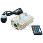 Generator Fiber Optic Led 16W RGB + Audio Effect RF