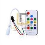 Contrôleur LED Mini WS2812 RF 14B 5V – Télécommande Ruban Magic
