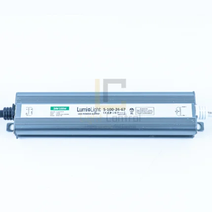 Transformateur LED 100W 24V LUMIOLIGHT IP67