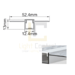 LED Profile aluminium Recessed PR052 - Image 2