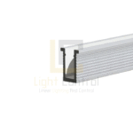 Profilé LED Aluminium Encastré Gris PR100