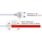 RUBAN 2835/120 LUMIOLIGHT 10CM/CUT 220V 5 CON – Image 8